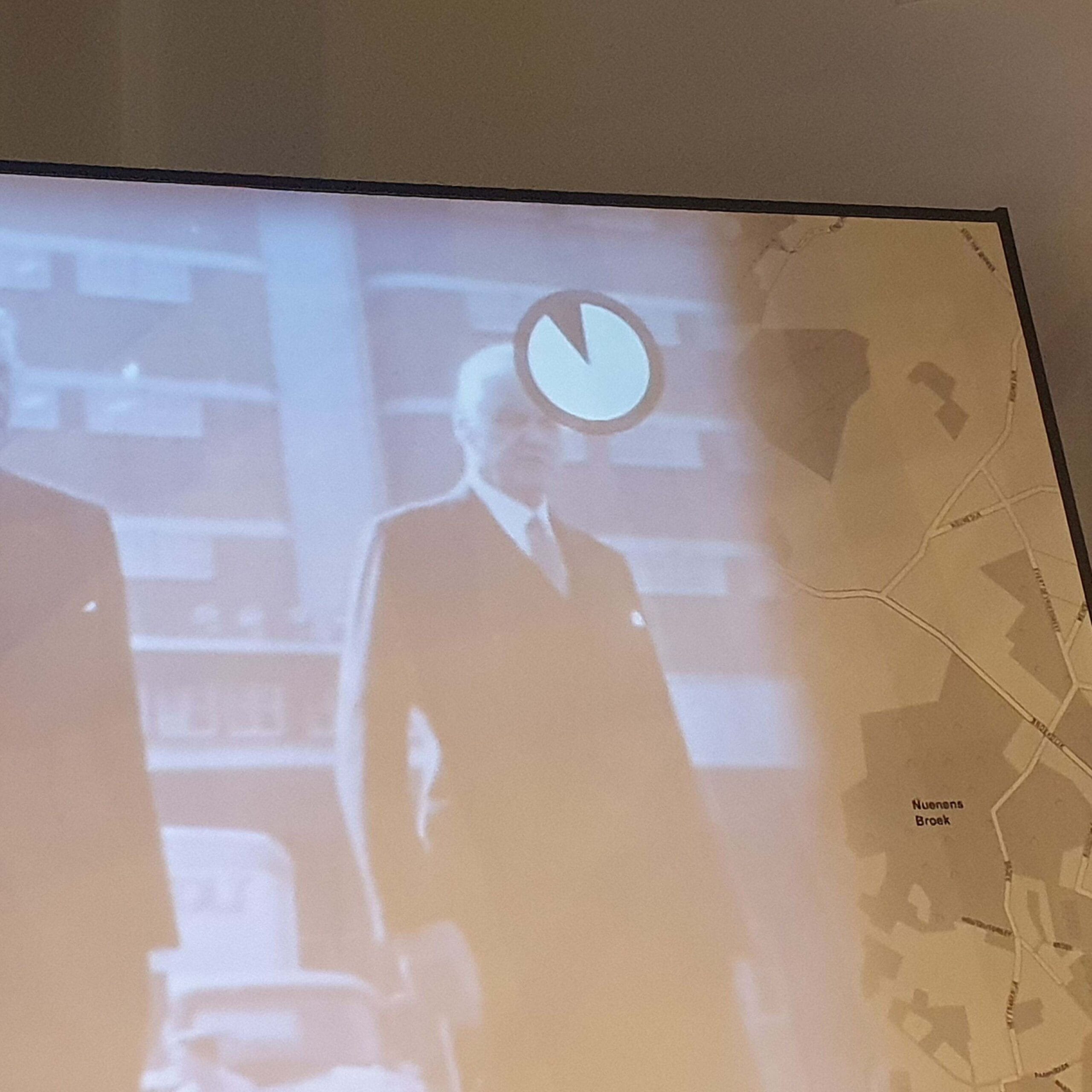 Video with circle indicating how long to go