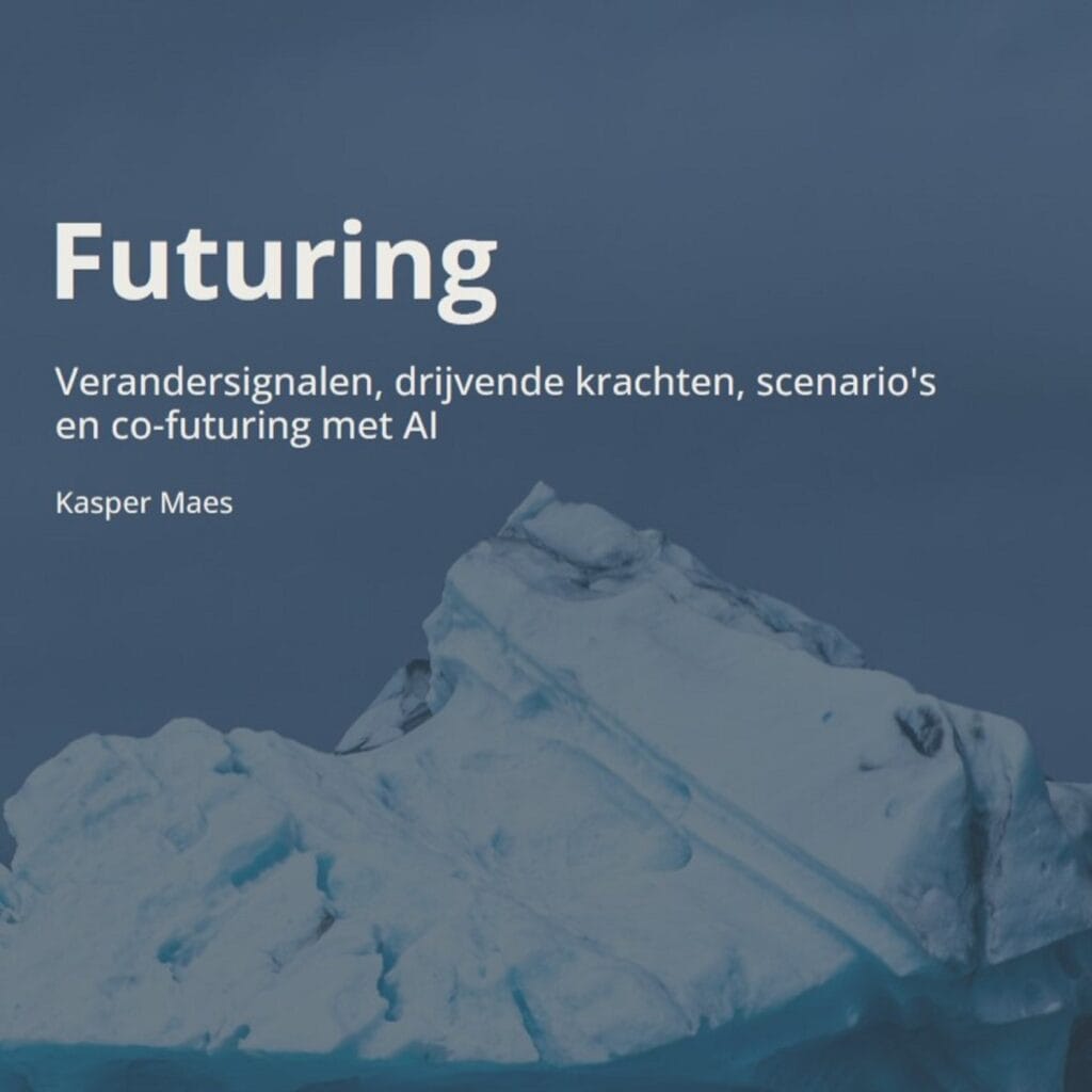 Cover e-book futuring by Kasper Maes